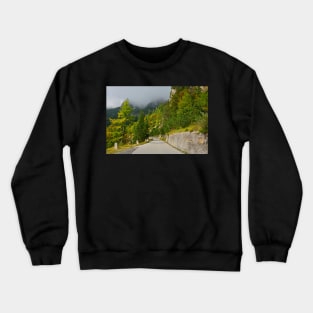 Autumn on the Slopes of Mangrt Crewneck Sweatshirt